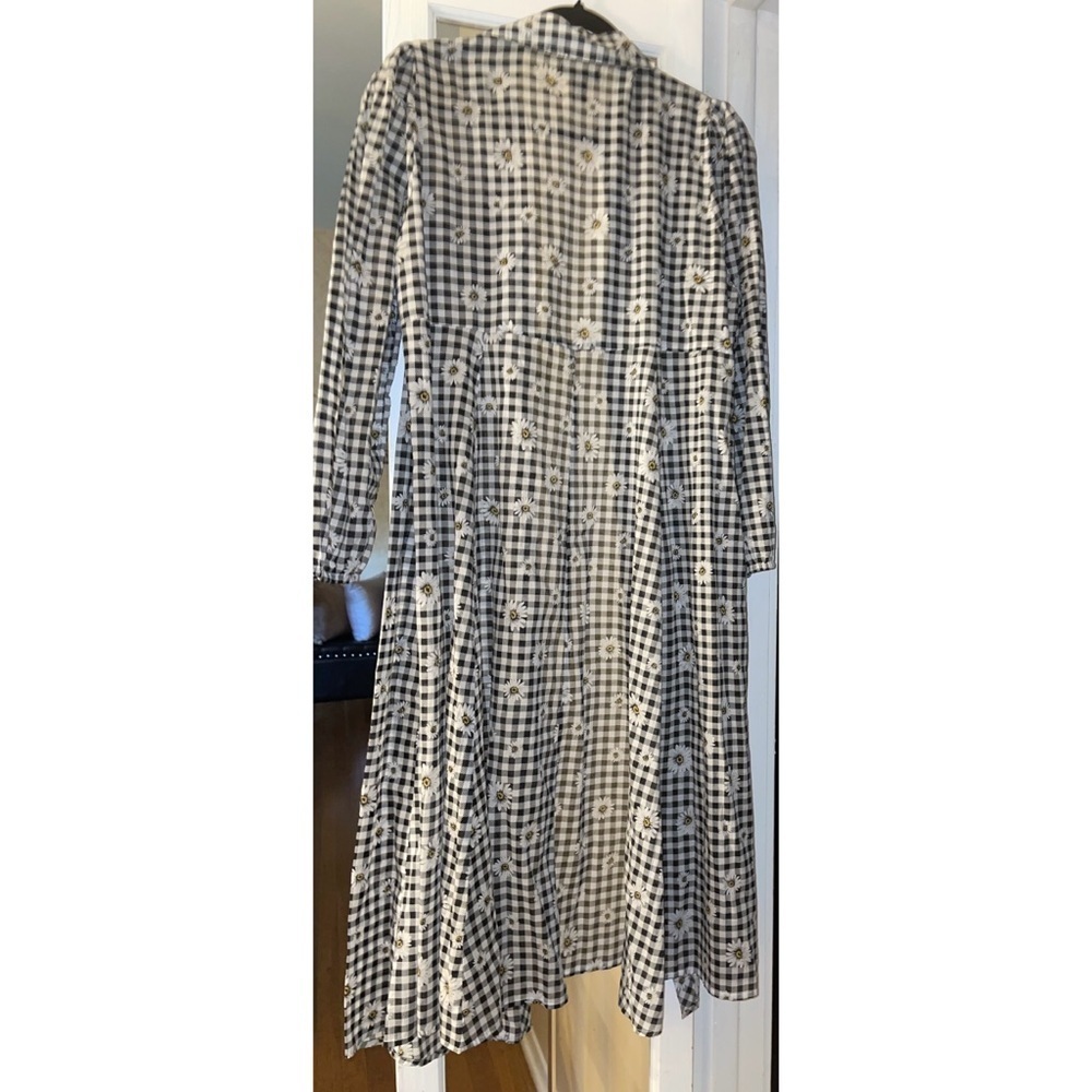 Torrid Daisy and Check Print Kimono Size 10 or Torrid 00 - Picture 4 of 5
